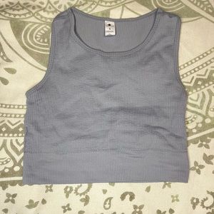 yogalicous ribbed tank top size small